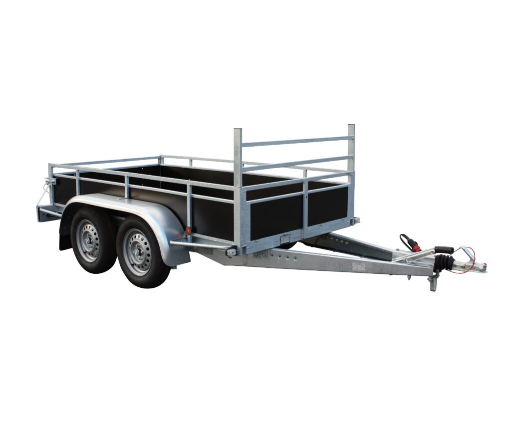 300x152x38 / 2 Assen / 2700kg / Geremd | VAG Aanhangwagens